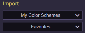 color scheme generator buttons