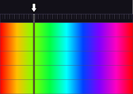 color scheme align slider